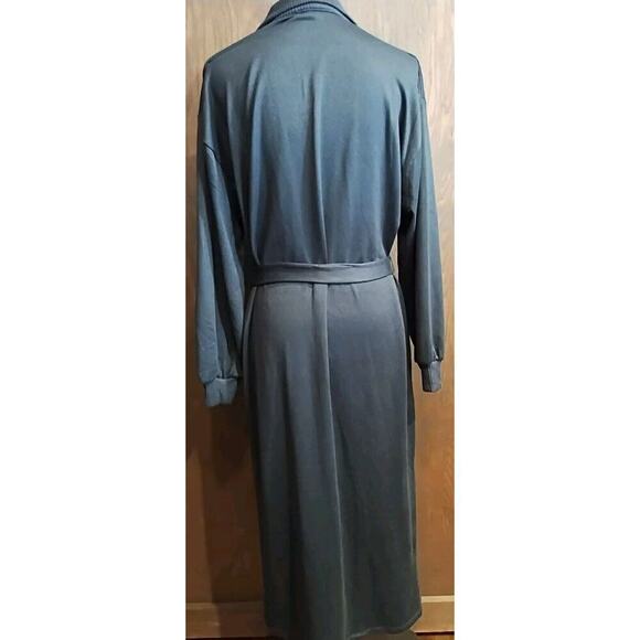 NWT Joe Fresh Long Balloon Sleeve Midi Sweater belted Dress Black Medium NEW - Picture 7 of 7